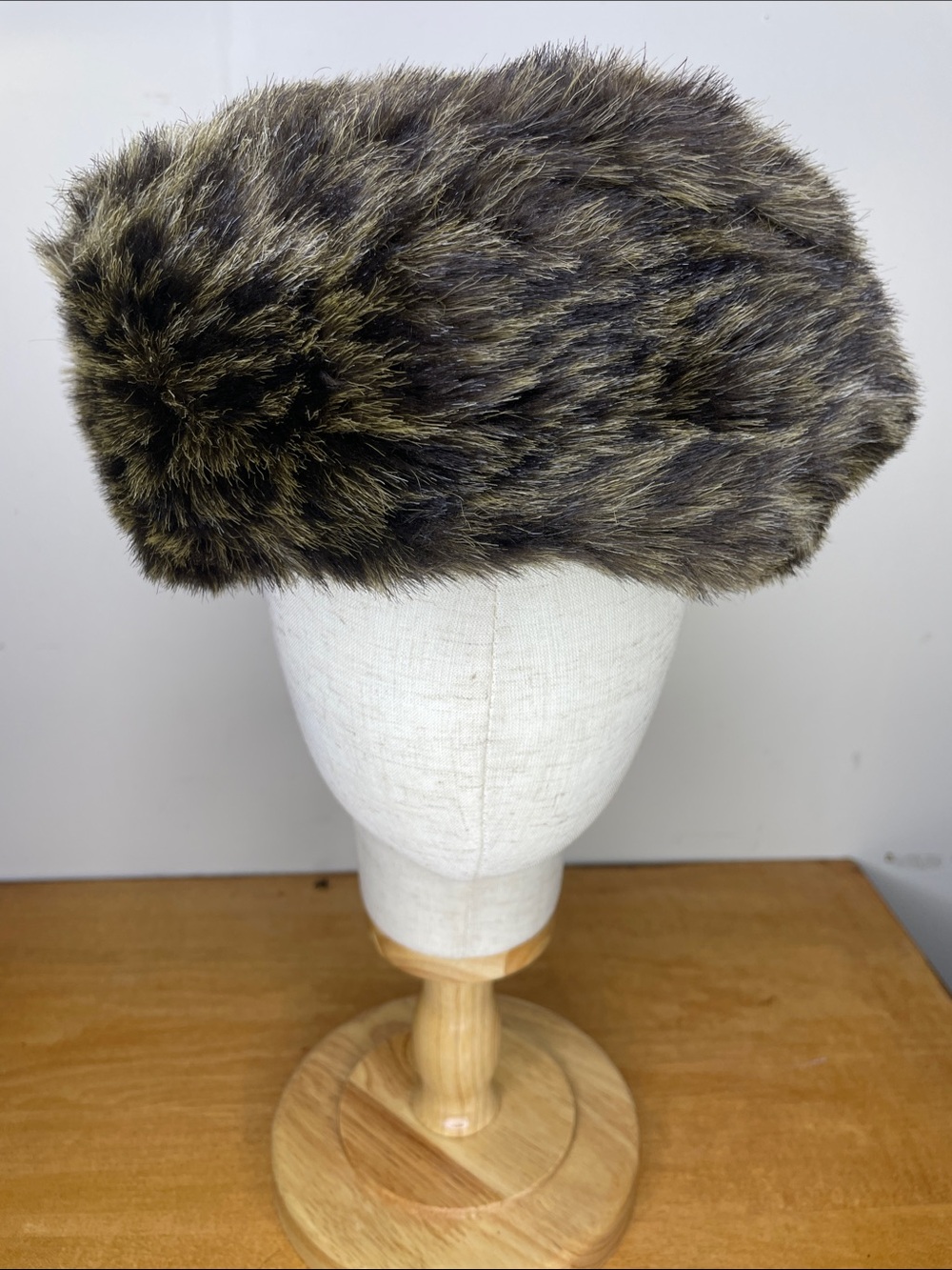Faux Fur Hat. Animal print - Cozy Winter Accessory